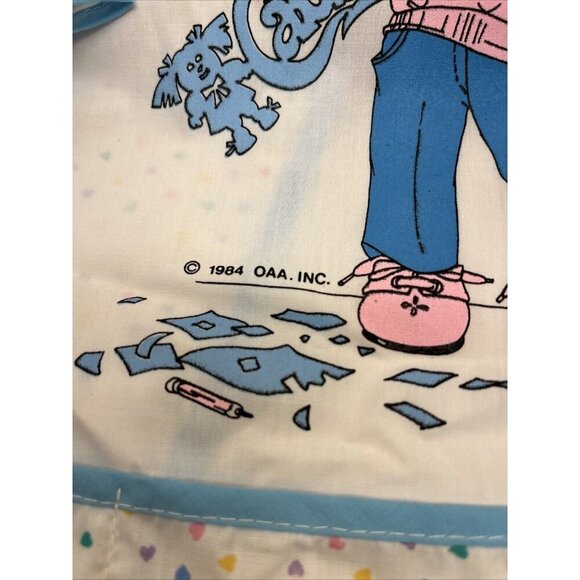 Vintage 1984 Toddler Cabbage Patch Kids CPK Bib school Apron Art Paint size 2-3 - Picture 12 of 16